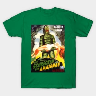 Classic Horror Movie Poster - Creature from the Black Lagoon T-Shirt